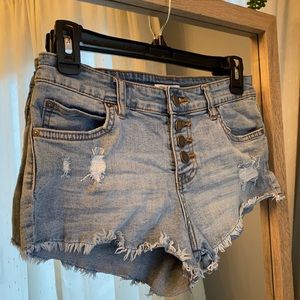 Billabong Light Wash Jean Shorts